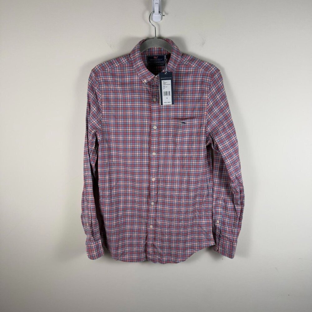 NWT Vineyard Vines Slim Fit Tucker Long Sleeve Shirt‎ Small